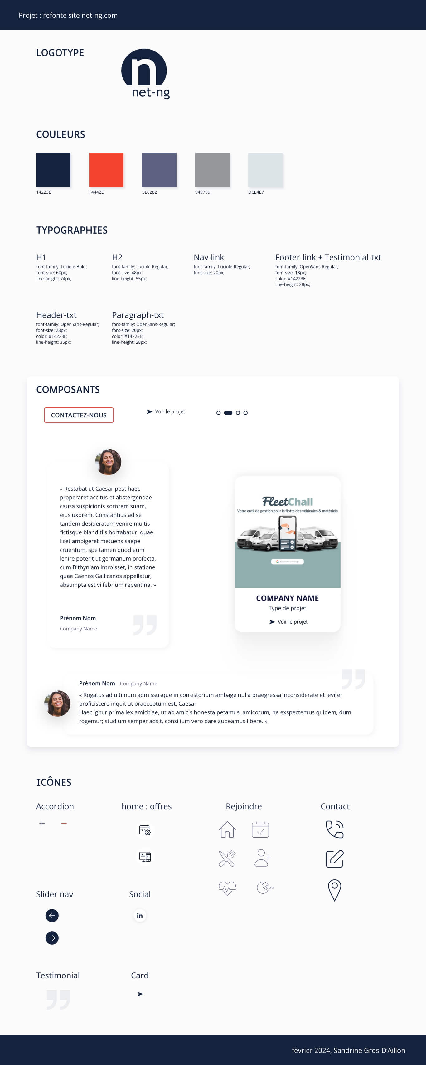 Net-ng  new website : guidelines